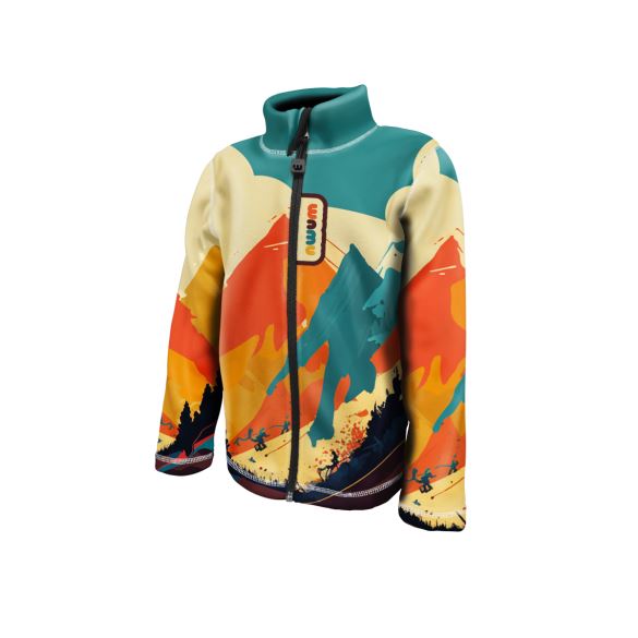 Kids Fleece Sweatshirt, MOUNTAIN BIKE