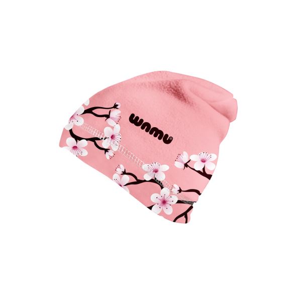 Kids Fleece Beanie Hat, SAKURA, Pink