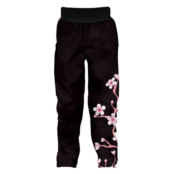 Kids Softshell Trousers, SAKURA, Violet